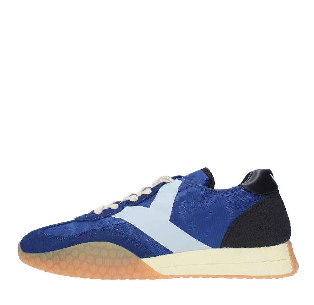 KEH NOO Sneakers in camoscio tessuto e gomma