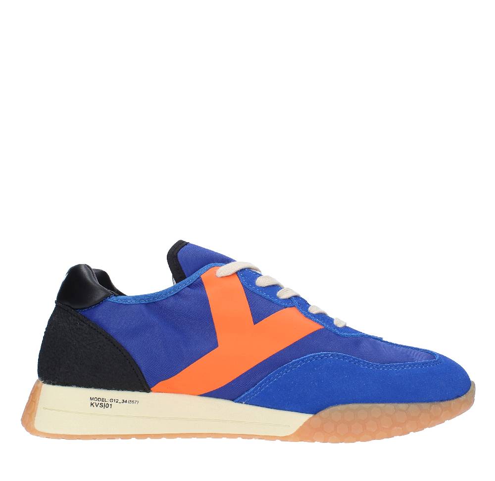 KEH NOO Sneakers In Camoscio Tessuto E Gomma