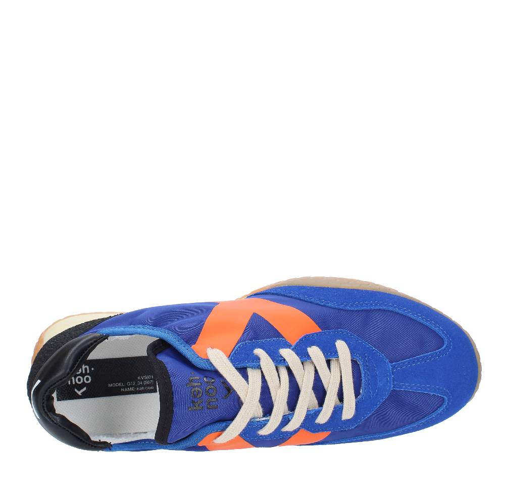 KEH NOO Sneakers In Camoscio Tessuto E Gomma