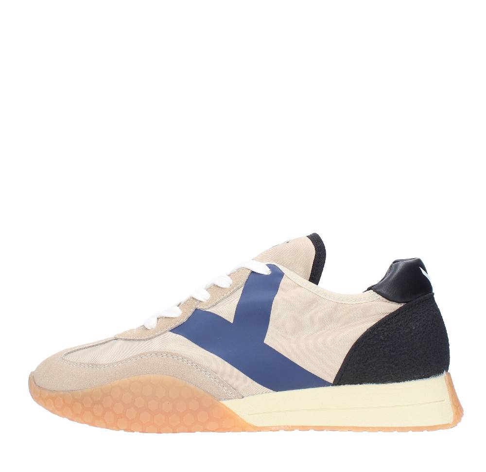 KEH NOO Sneakers in camoscio tessuto e gomma
