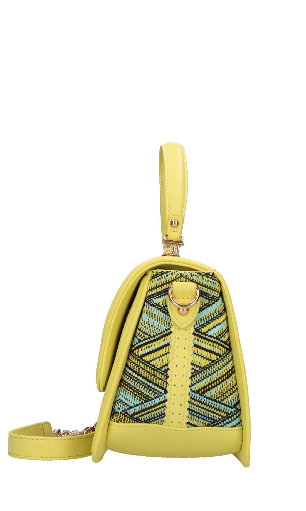 LA CARRIE Borsa In Ecopelle E Rafia