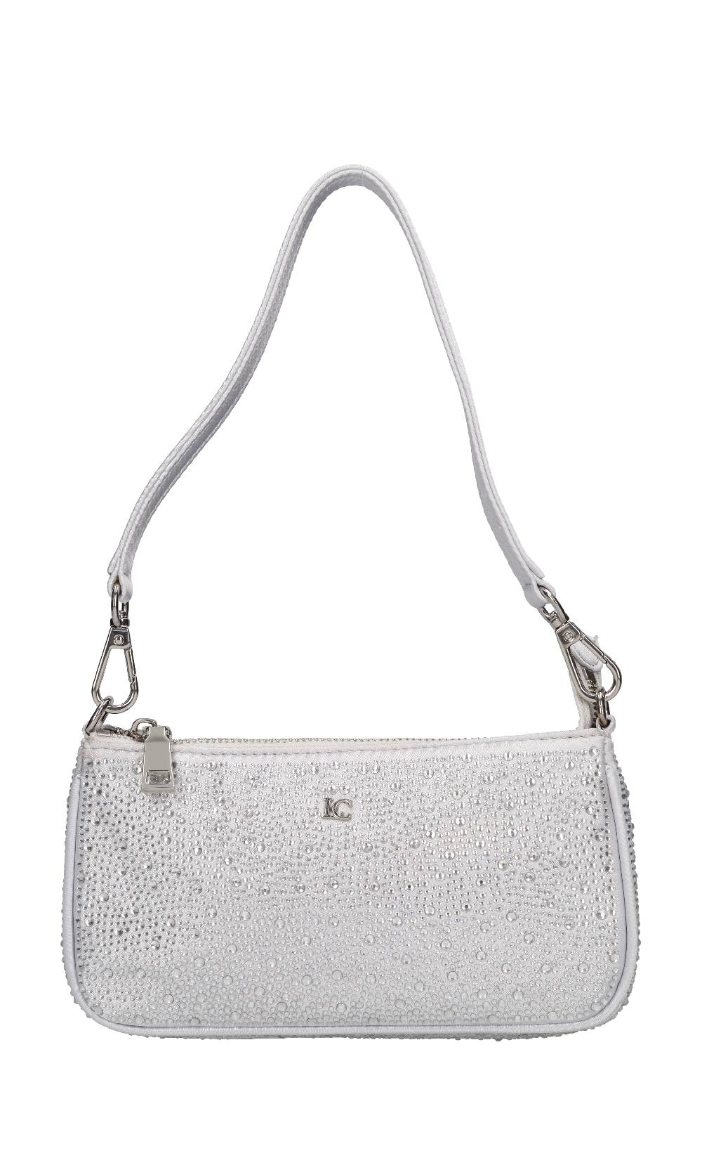 LA CARRIE Borsa in ecopelle e strass