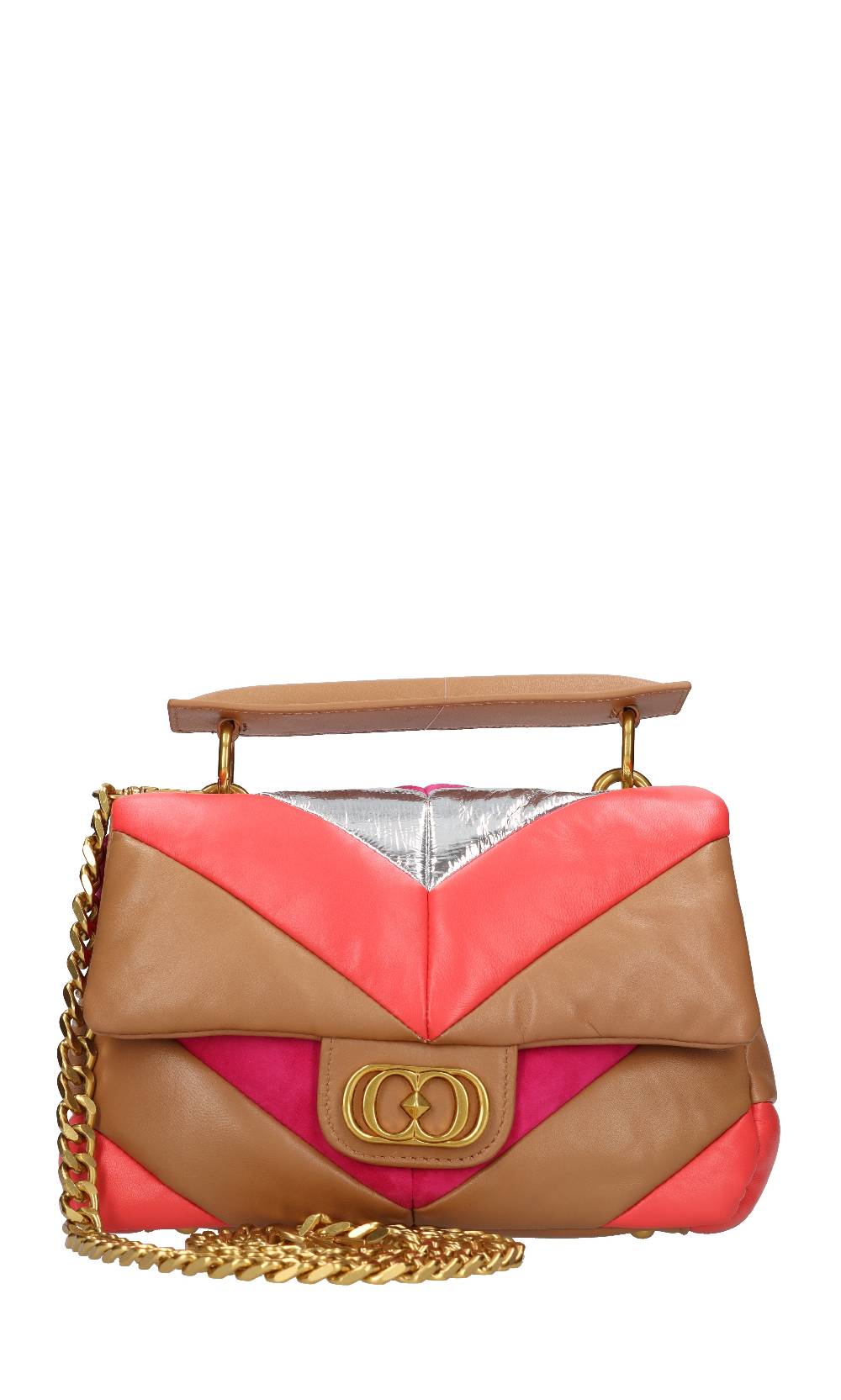 LA CARRIE Borsa in pelle e camoscio