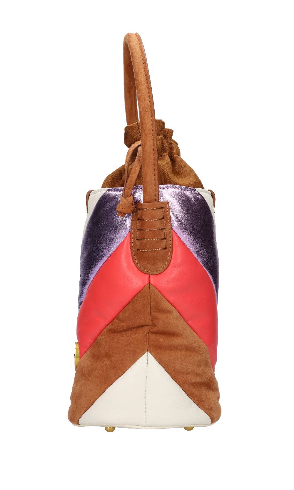 LA CARRIE Borsa In Pelle E Camoscio