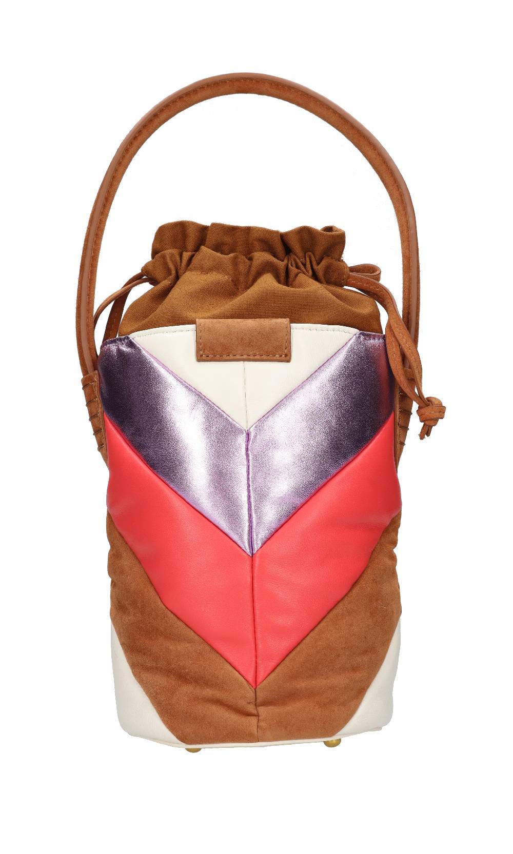 LA CARRIE Borsa In Pelle E Camoscio