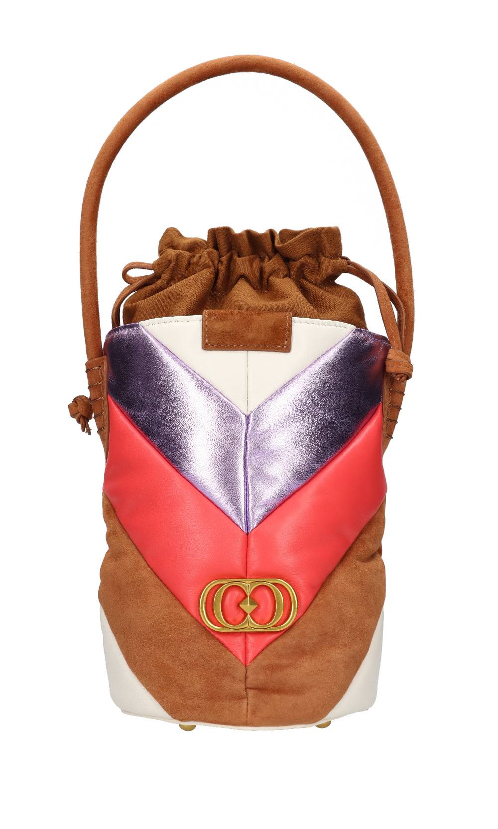 LA CARRIE Borsa in pelle e camoscio