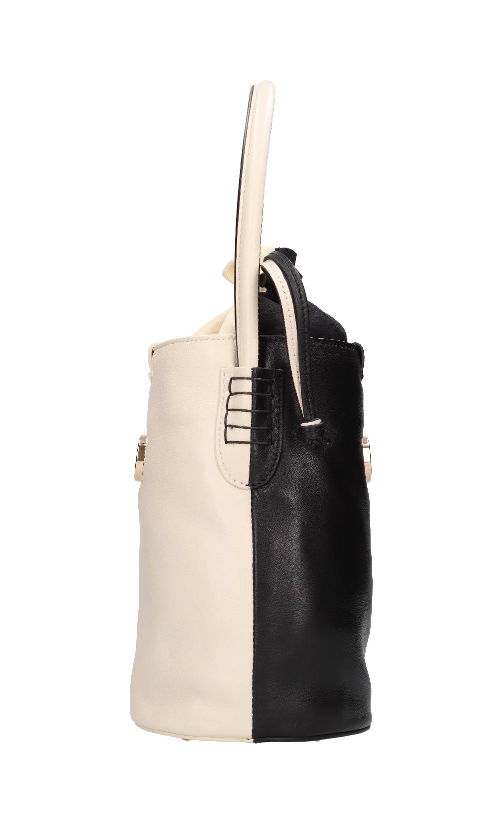 LA CARRIE Borsa In Pelle E Tessuto