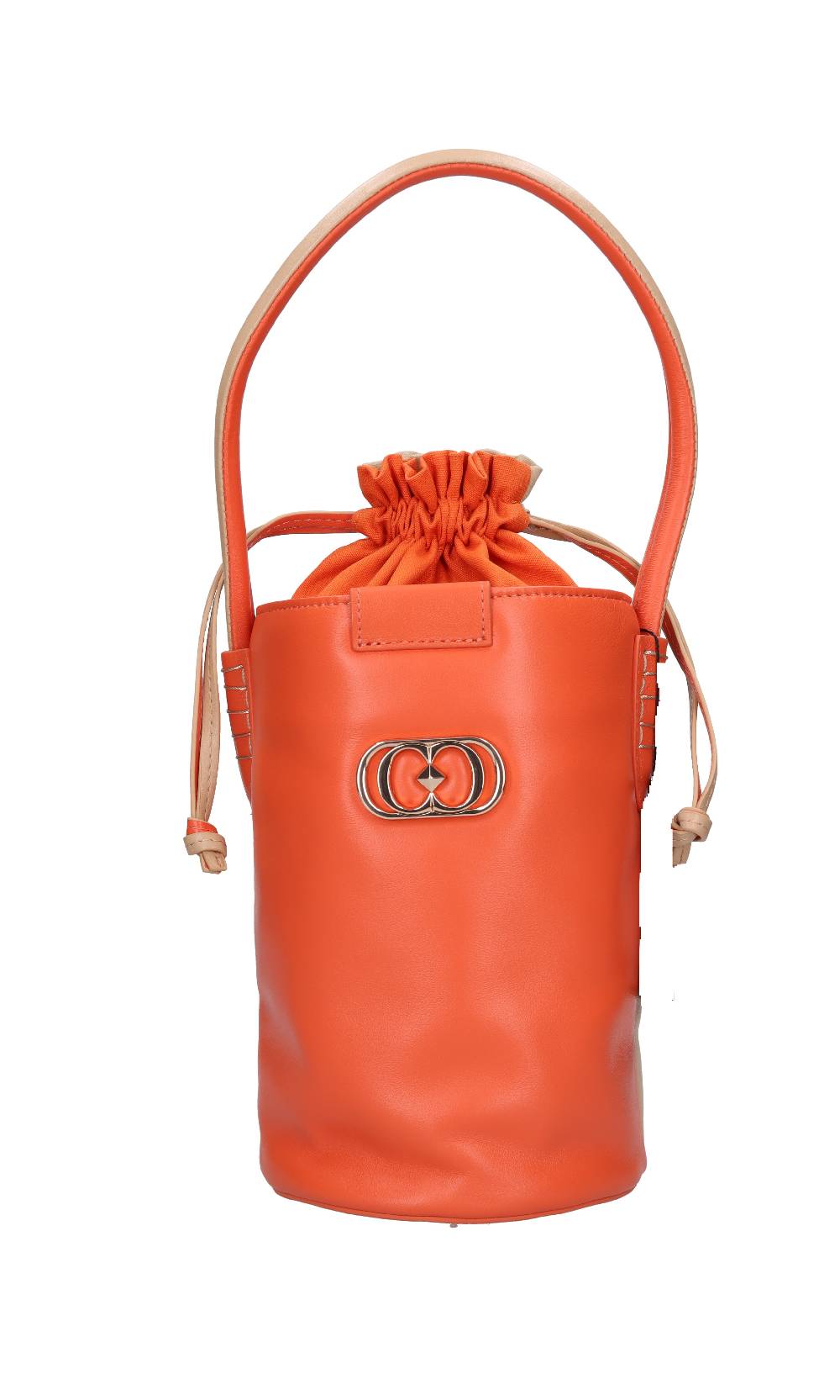 LA CARRIE Borsa In Pelle E Tessuto