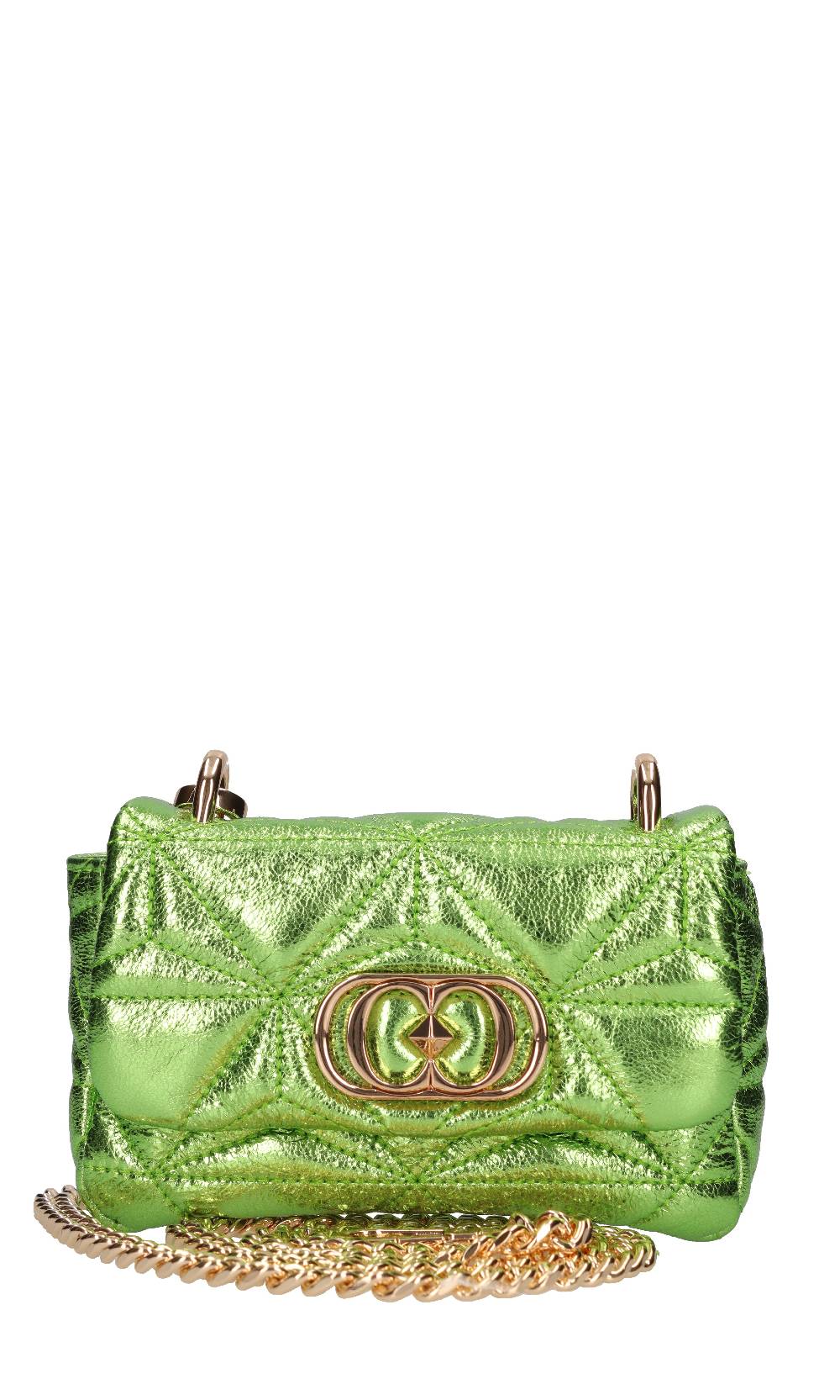 LA CARRIE Borsa in pelle laminata