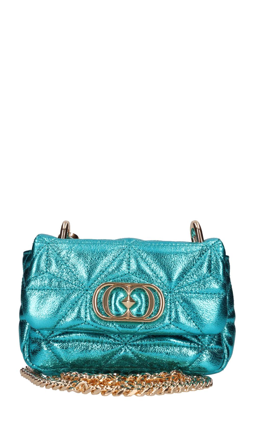 LA CARRIE Borsa in pelle laminata