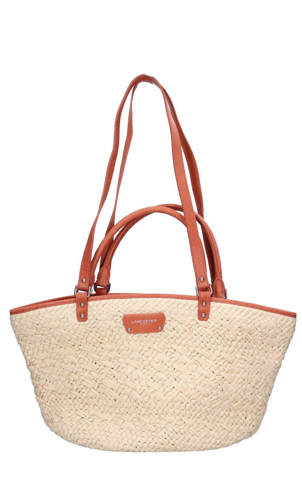 LANCASTER Borsa da mare in paglia