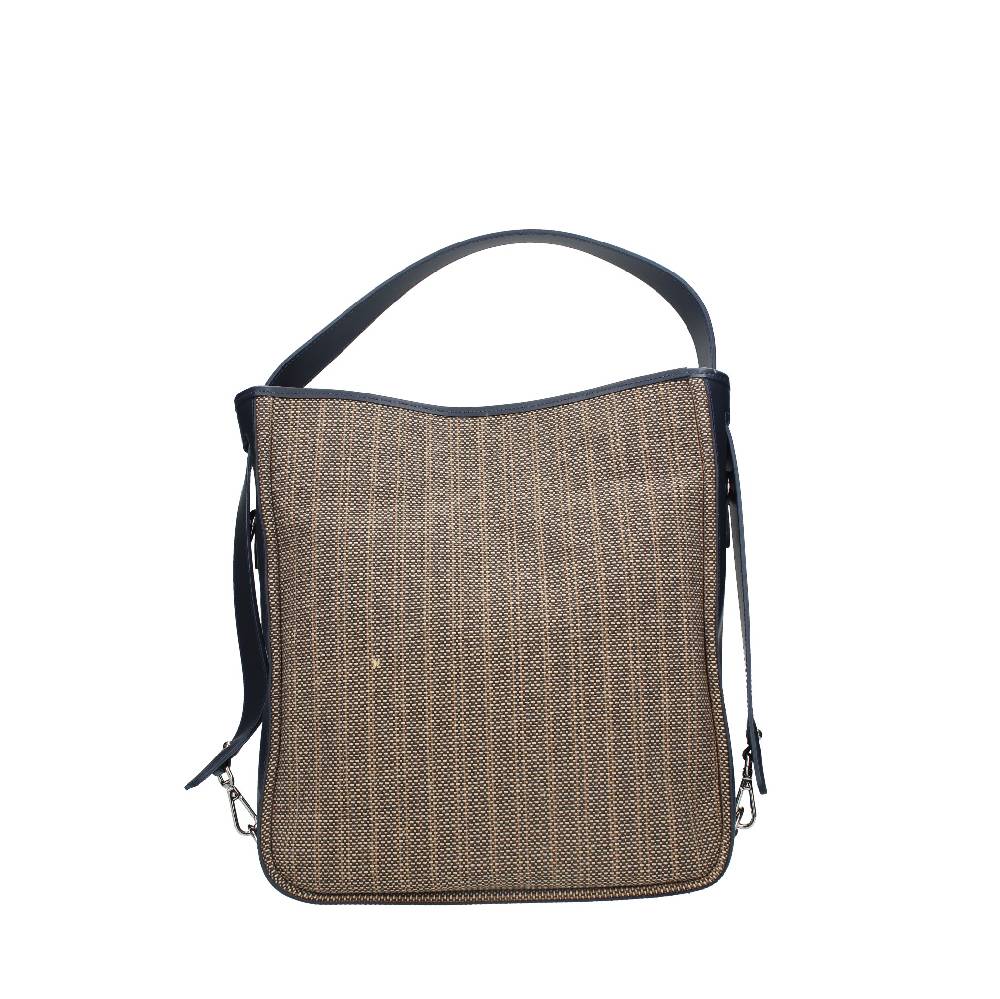 LANCASTER Shopper In Tessuto E Pelle