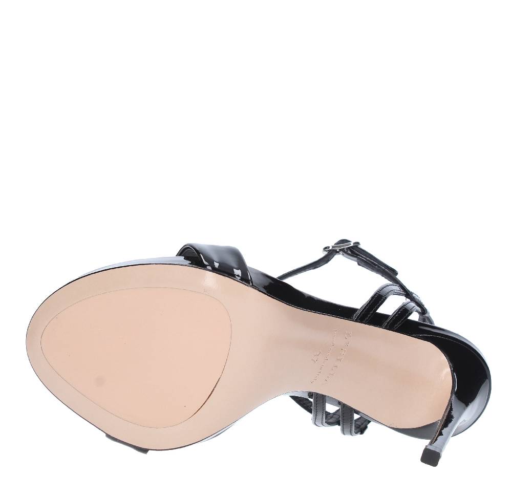 LE SILLA Sandali Gwen In Pelle Lucida