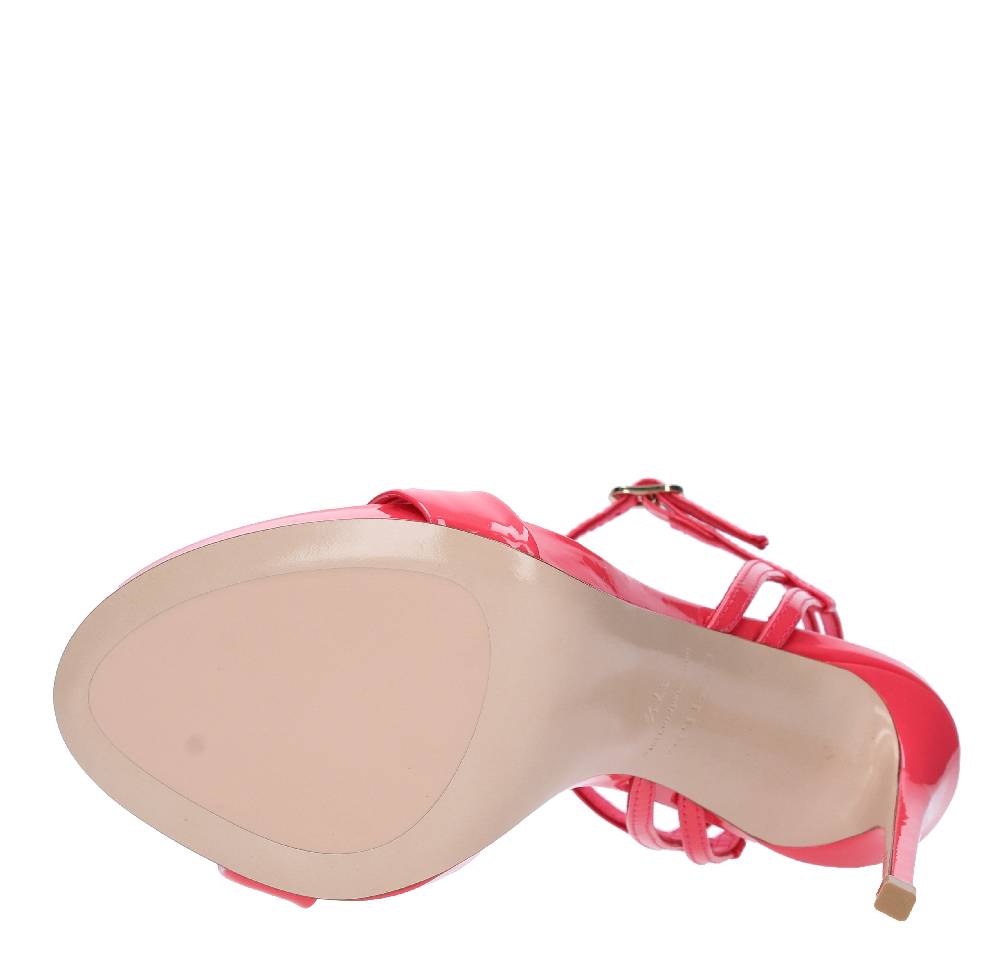 LE SILLA Sandali Gwen In Pelle Lucida