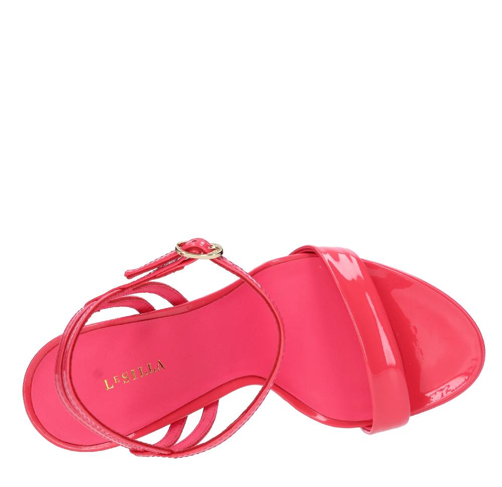 LE SILLA Sandali Gwen In Pelle Lucida