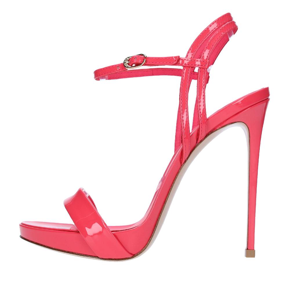 LE SILLA Sandali Gwen in pelle lucida