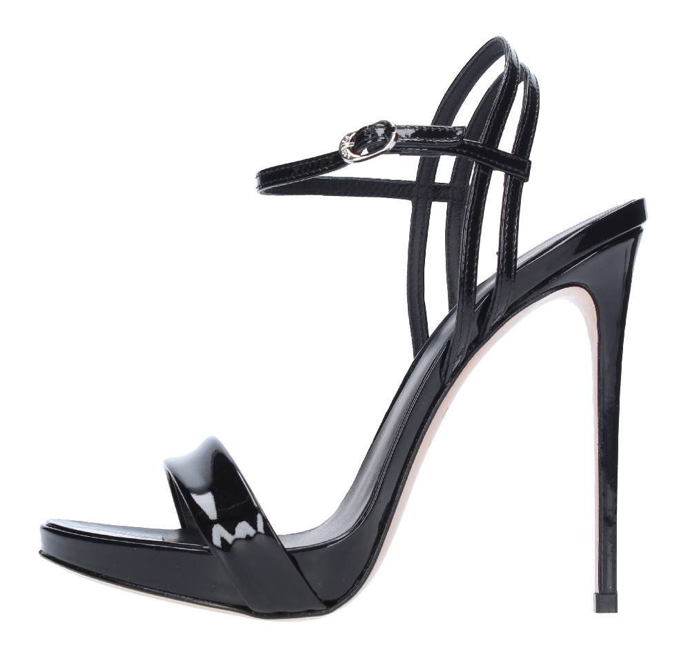LE SILLA Sandali Gwen in pelle lucida