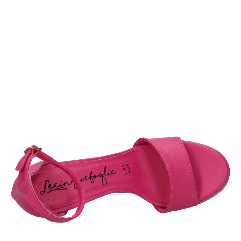 LECINQUEFOGLIE Sandali Plateau In Nappa