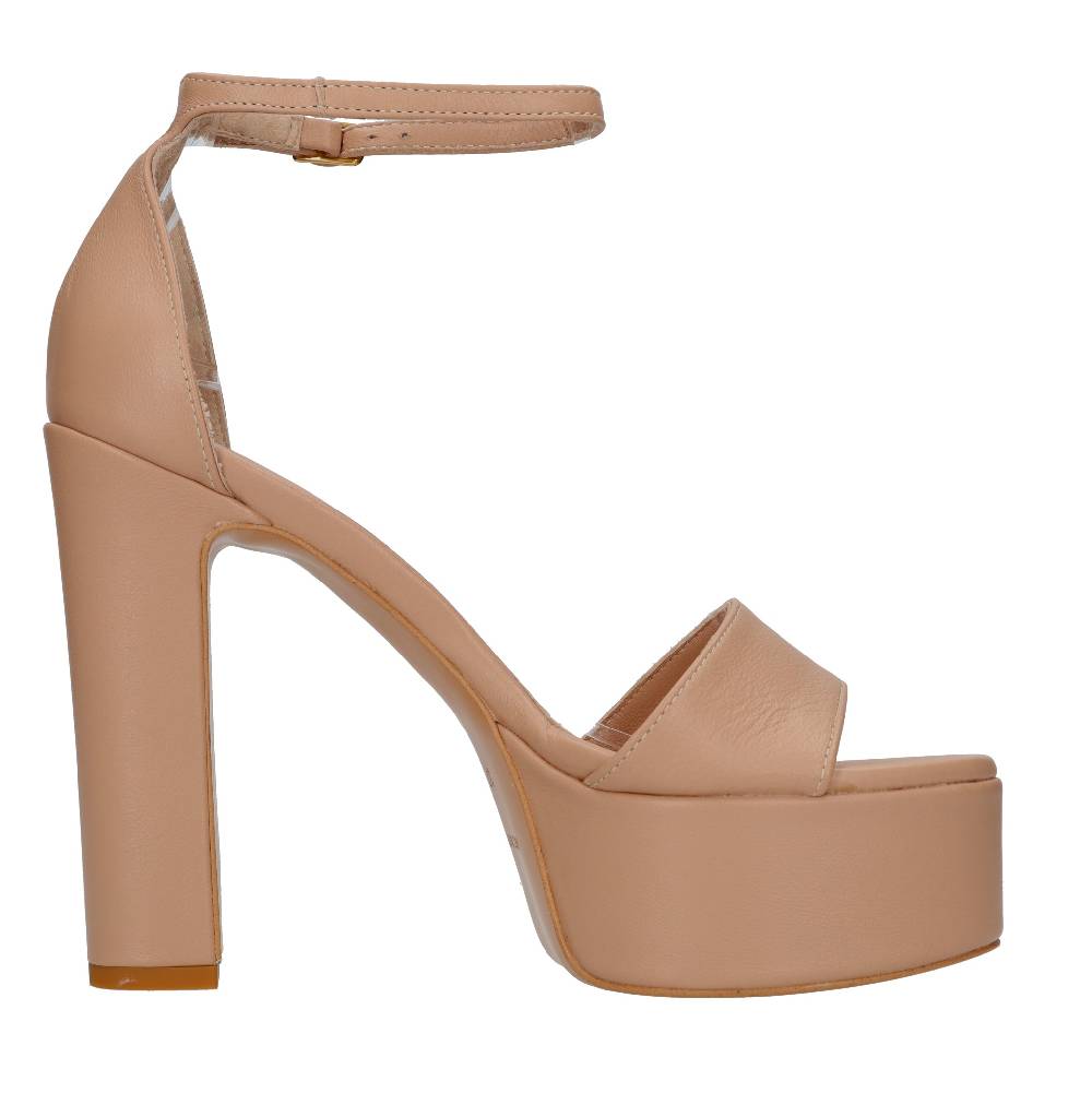 LECINQUEFOGLIE Sandali Plateau In Nappa