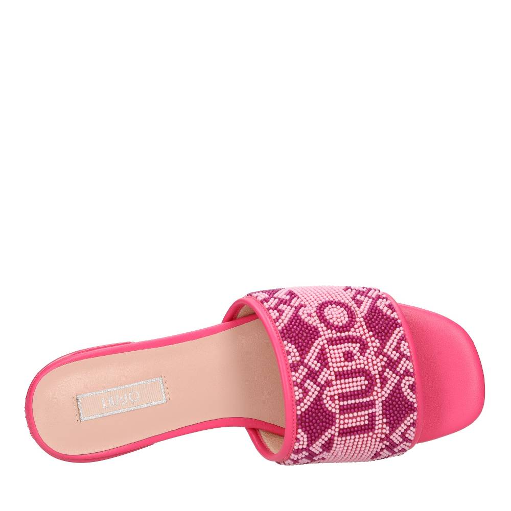 LIU JO Mules In Perline Ed Ecopelle