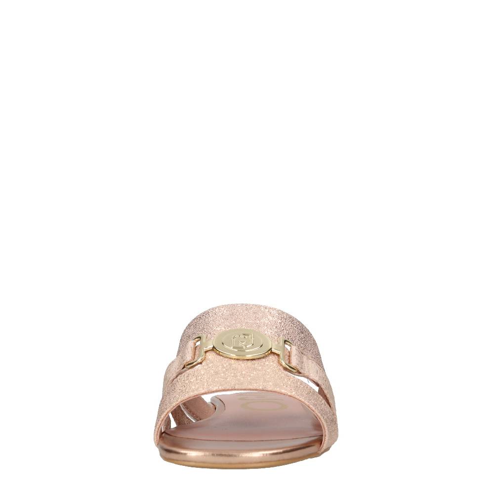 LIU JO Mules In Tessuto Ed Ecopelle