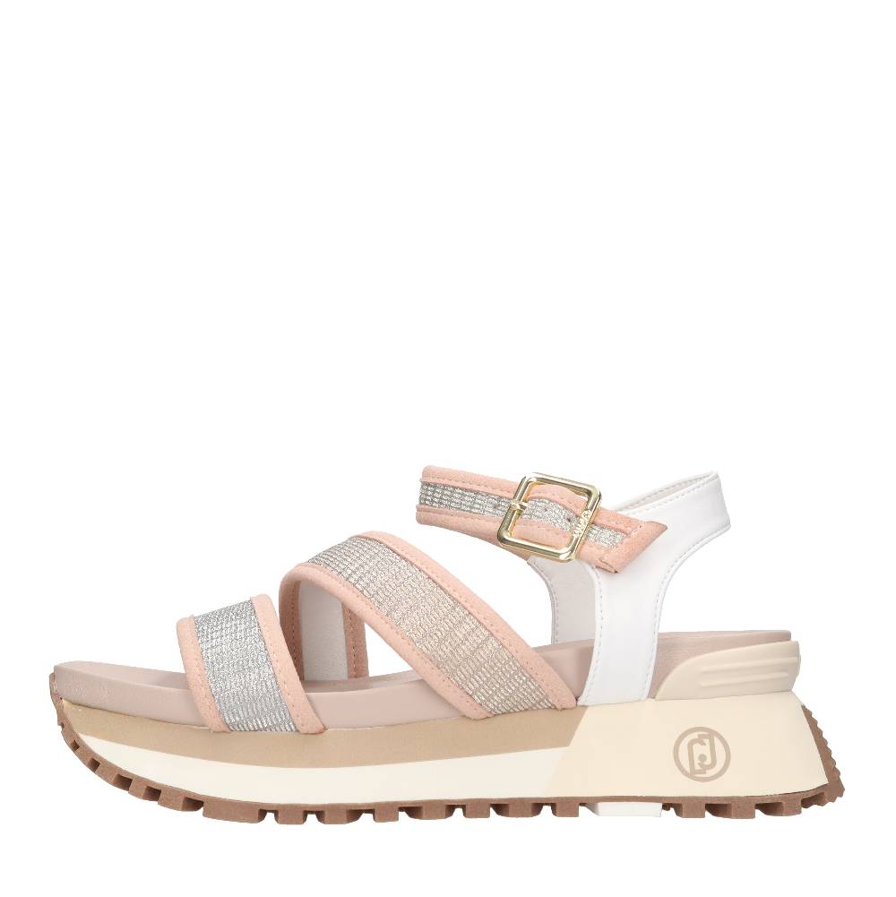 LIU JO Sandali in ecopelle e camoscio