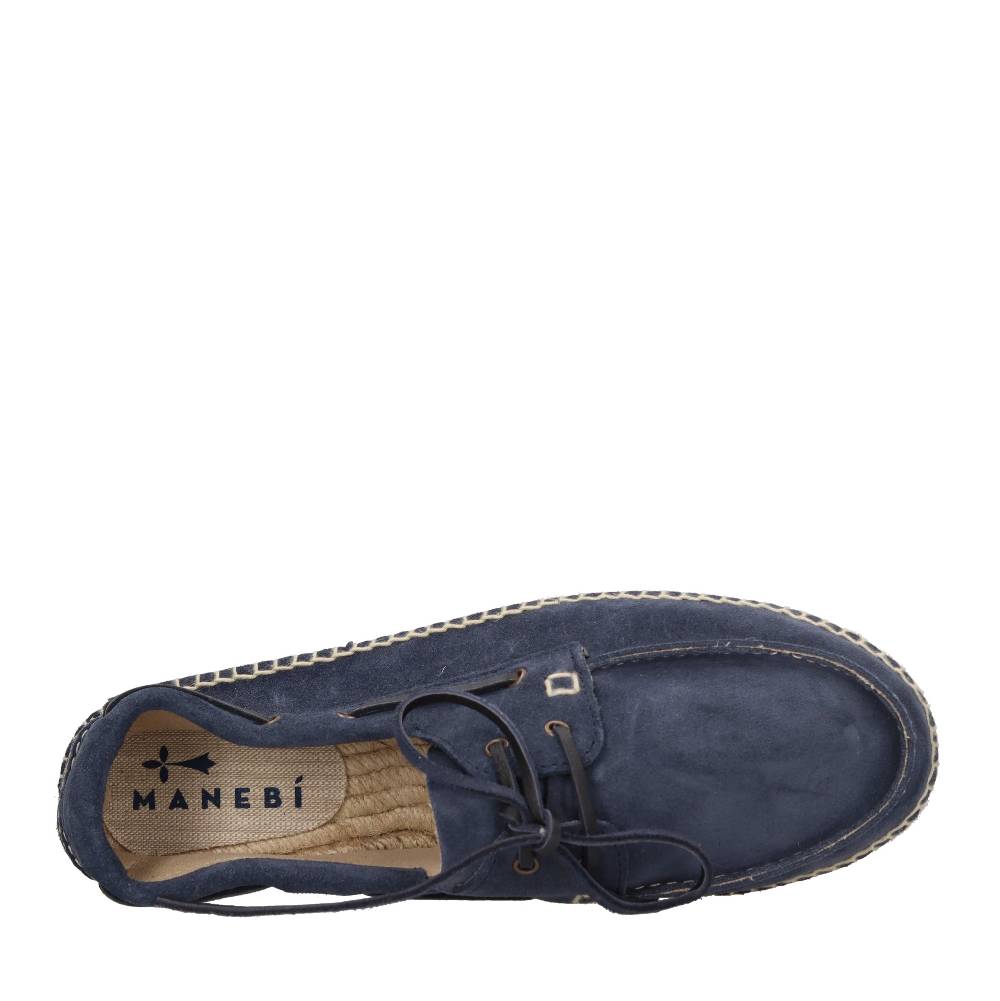 MANEBI Espadrillas In Camoscio