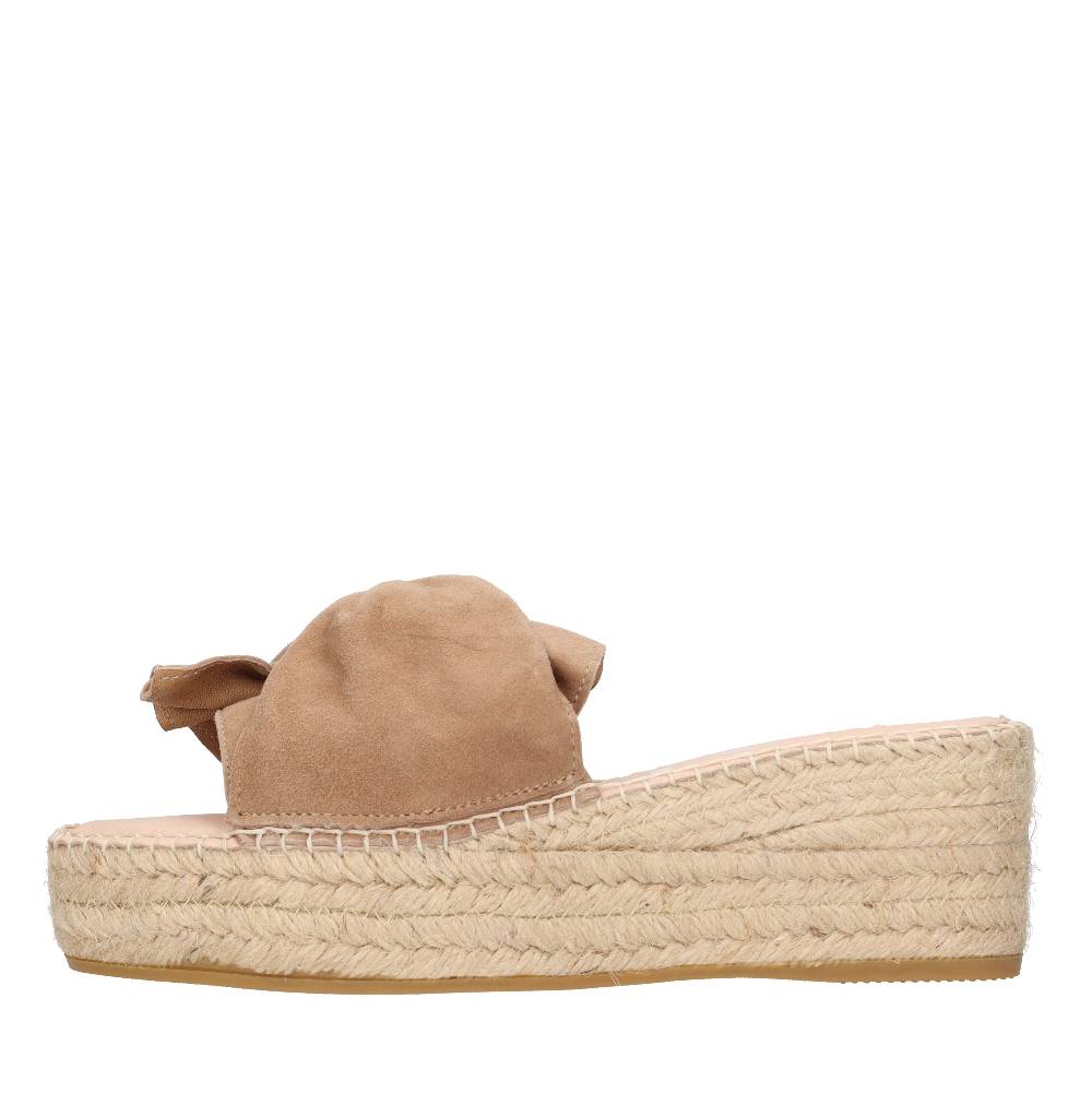 MANEBI Zeppe in camoscio