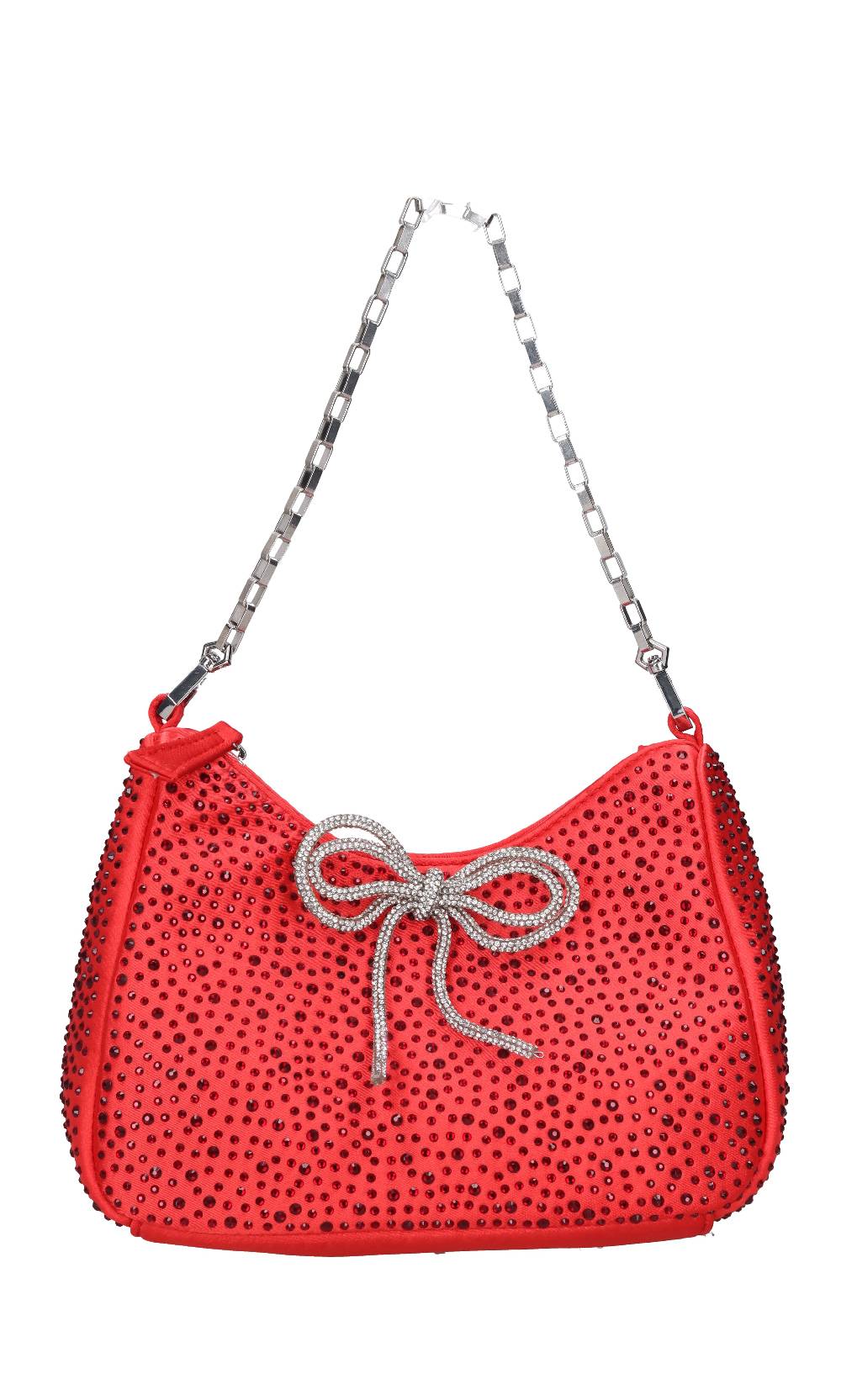 MIA BAG Borsa in raso e strass