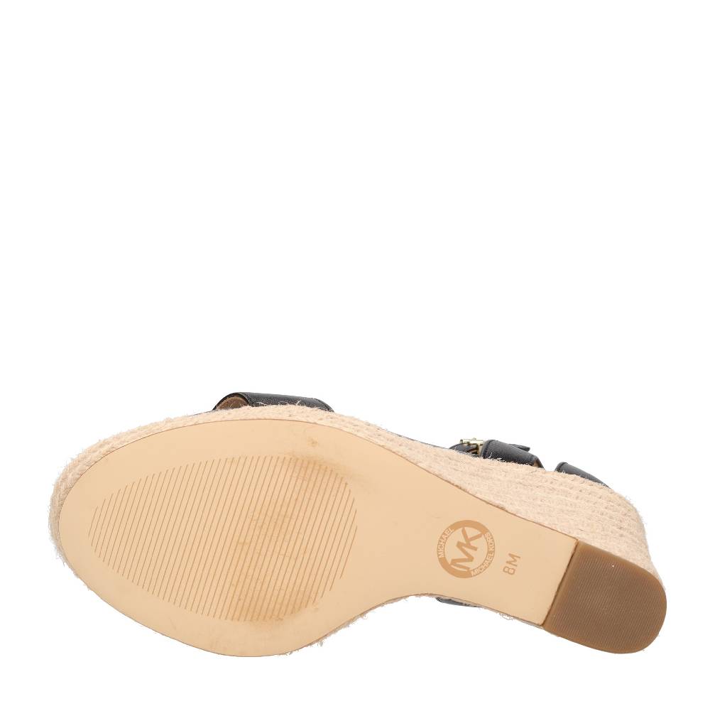 MICHAEL KORS Sandali Con Zeppa In Pelle