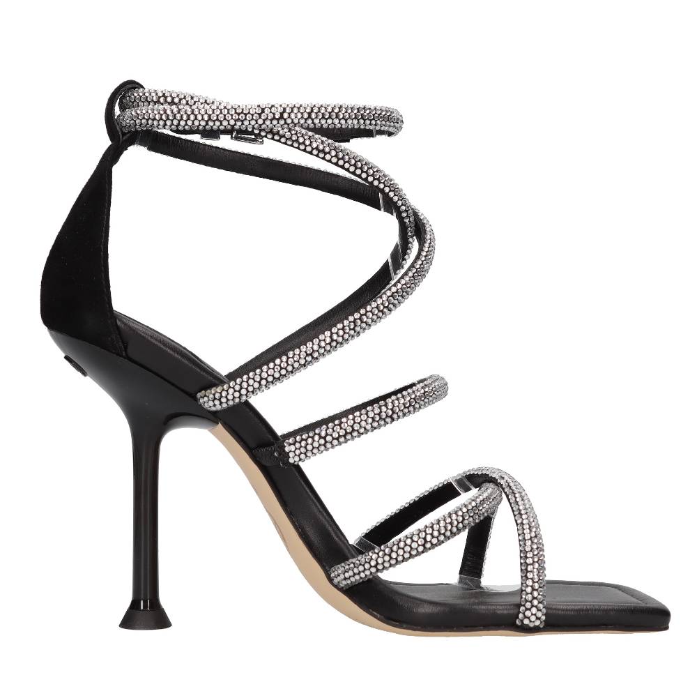 MICHAEL KORS Sandali In Pelle E Strass