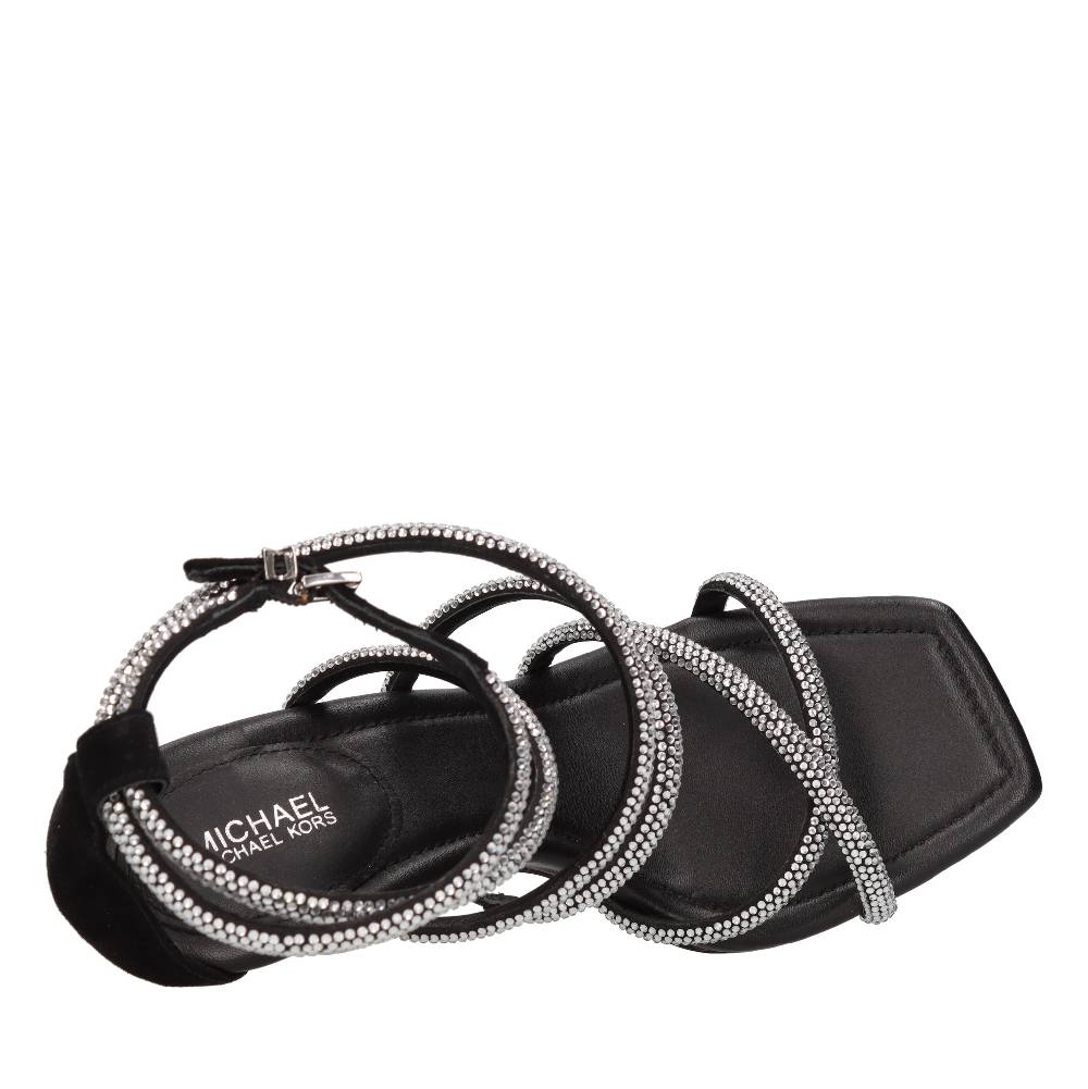 MICHAEL KORS Sandali In Pelle E Strass