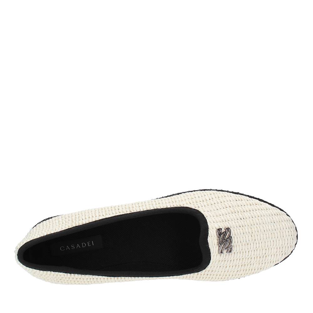 CASADEI Mocassini CASADEI Modello FRIULANE-CAPALBIO In Rafia