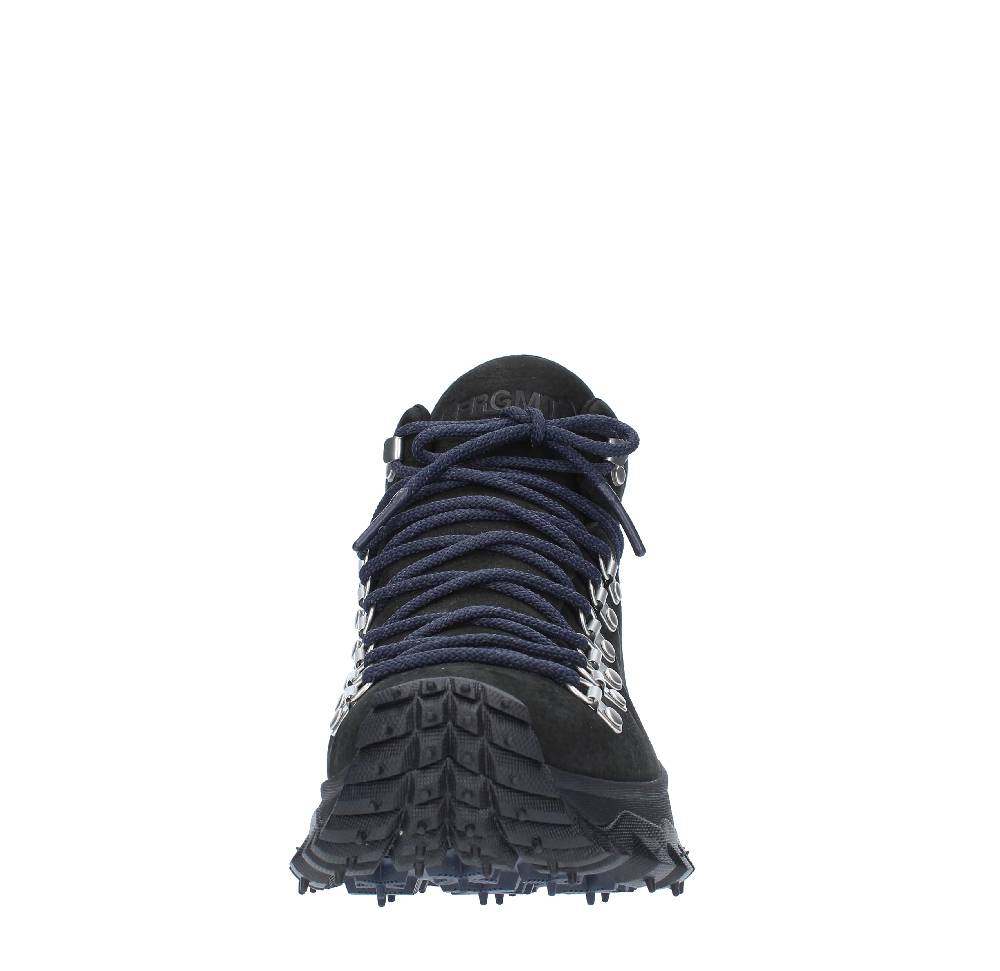 MONCLER Scarponcini In Camoscio E Pelle