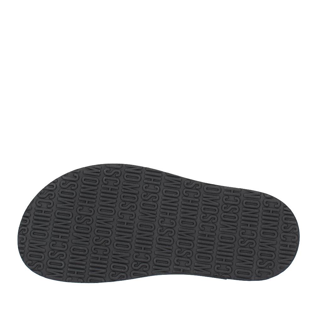 MOSCHINO COUTURE Sandali Flat In Pelle