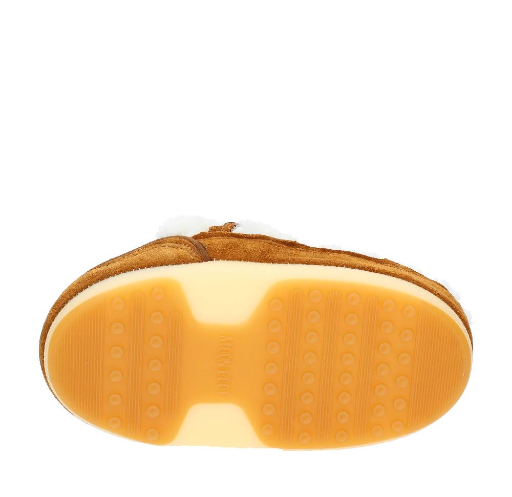 MOON BOOT Mules Modello 14601100 In Camoscio E Pelliccia