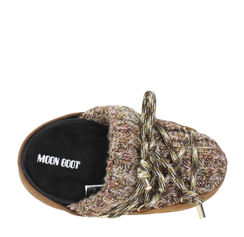 MOON BOOT Mules Modello 14601200 In Camoscio E Tessuto