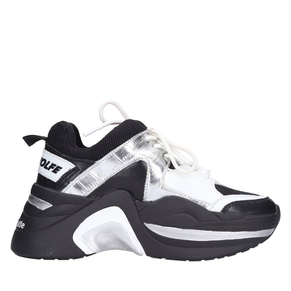 NAKED WOLFE Sneakers In Pelle Ed Ecopelle