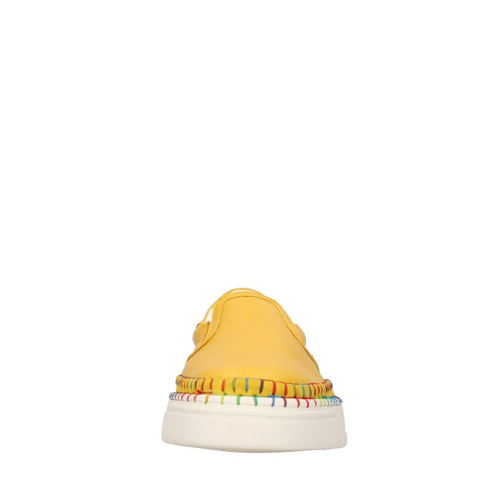 OA NON-FASHION Slip On In Pelle E Camoscio