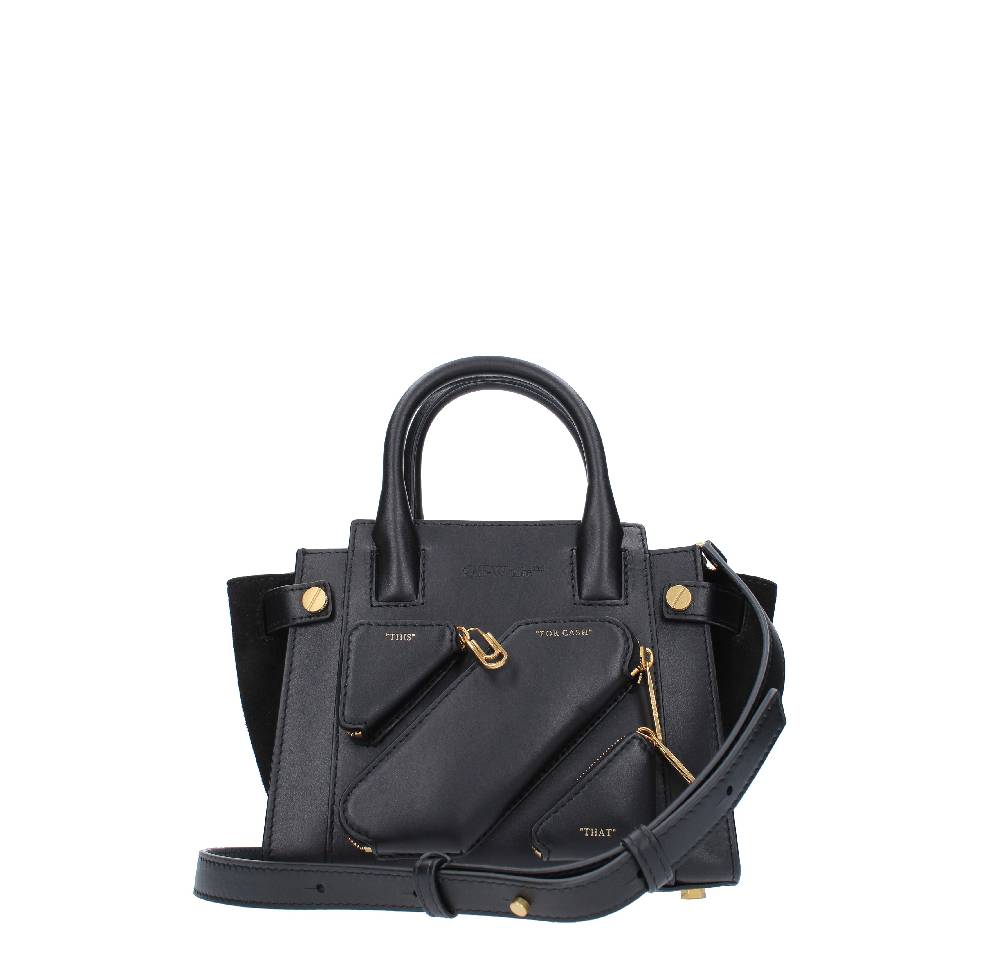 OFF-WHITE Borsa Tote City In Pelle