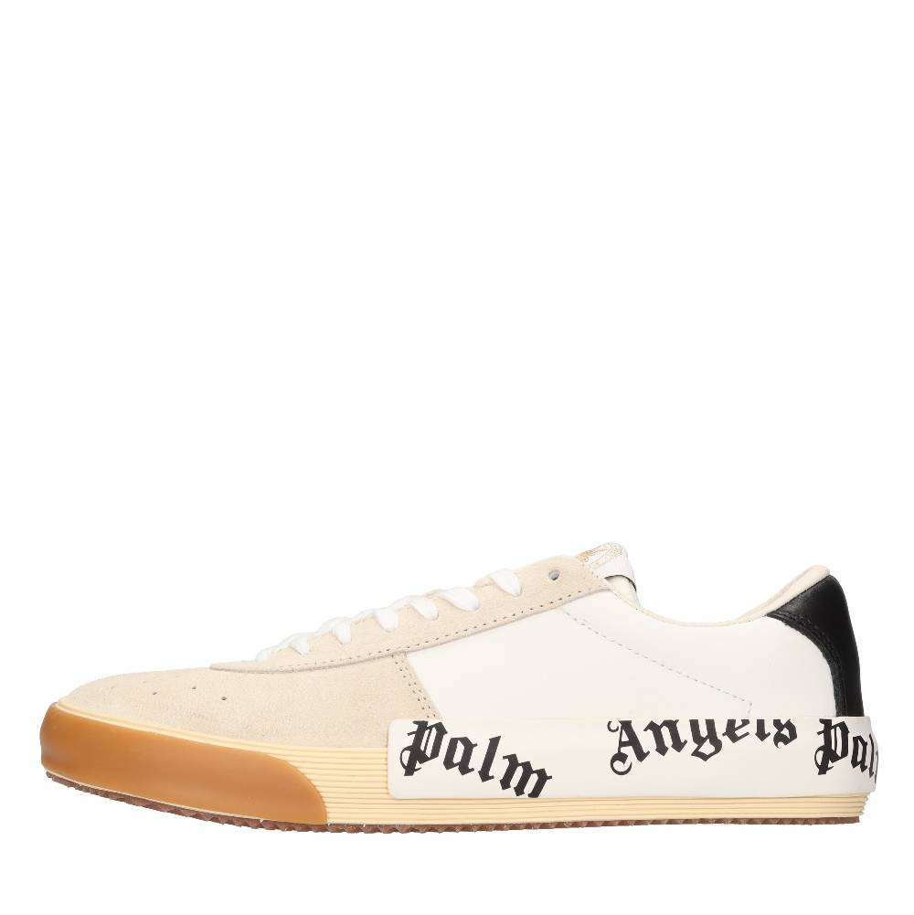 PALM ANGELS Sneakers in pelle e tessuto