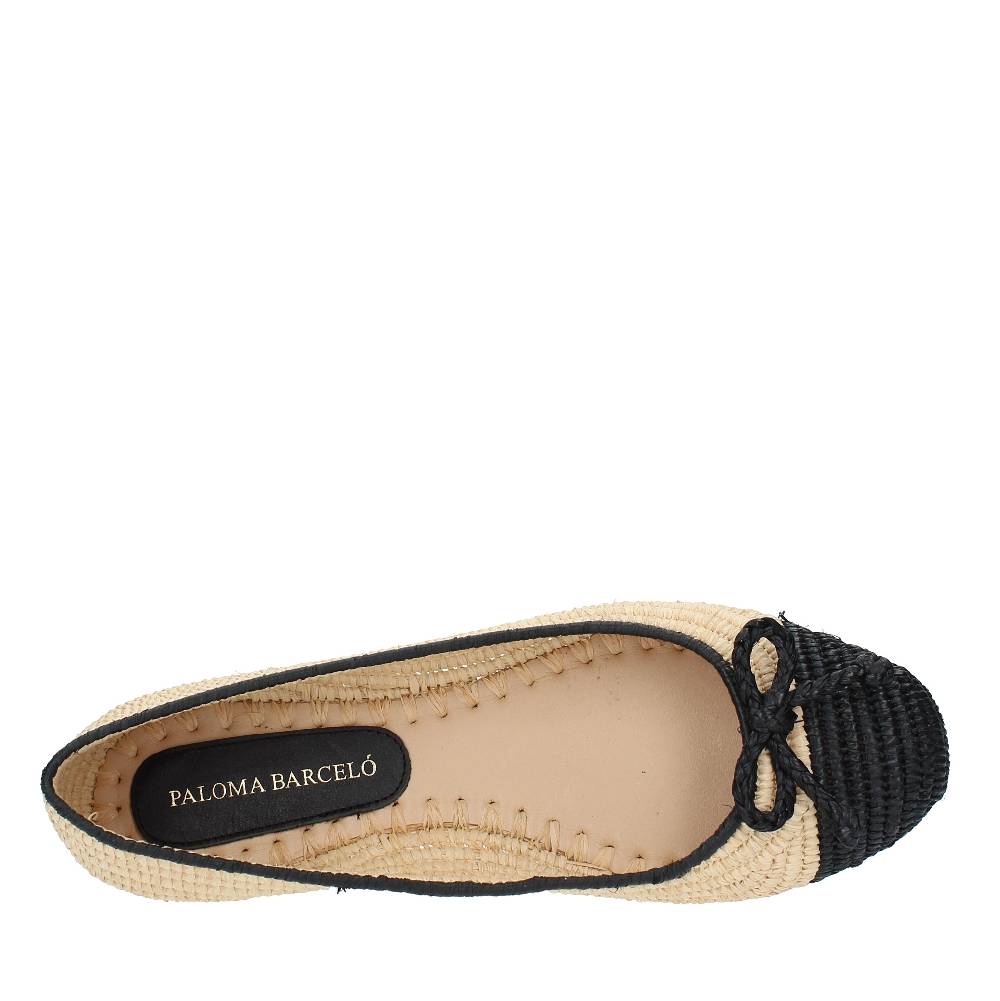 PALOMA BARCELO Ballerine Modello IDARA In Rafia