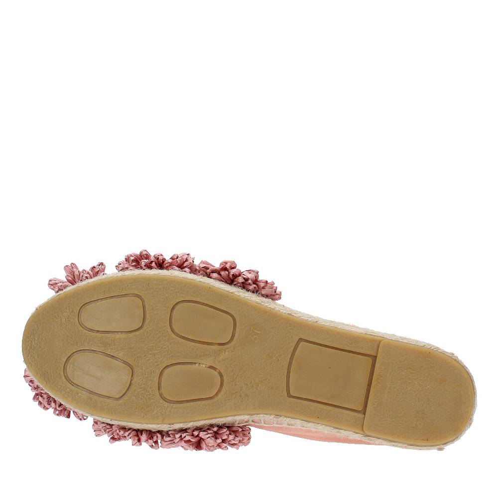 PALOMA BARCELO Espadrillas In Camoscio E Rafia