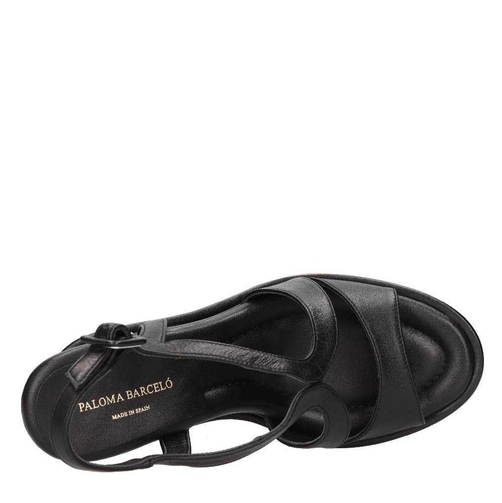 PALOMA BARCELO Zeppe In Pelle