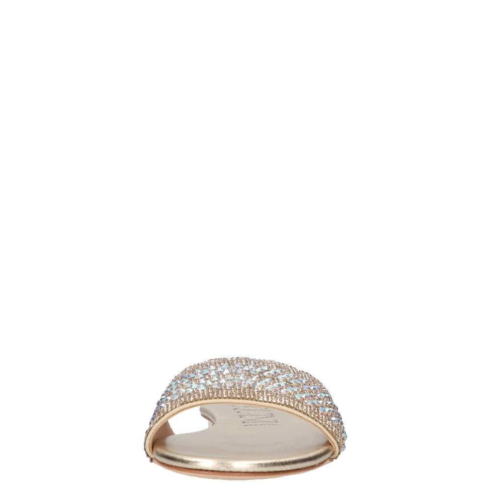 PASQUINI Mules In Pelle E Strass