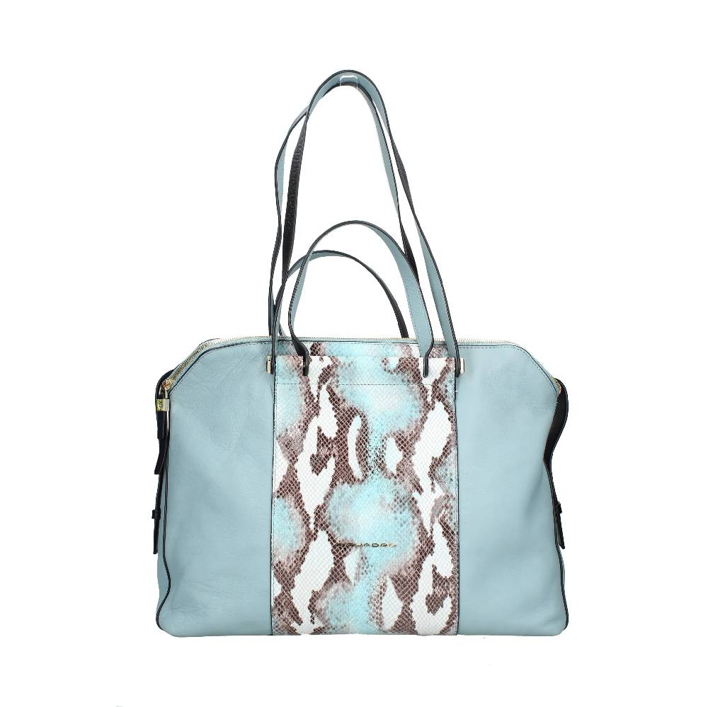 PIQUADRO Shopper in pelle