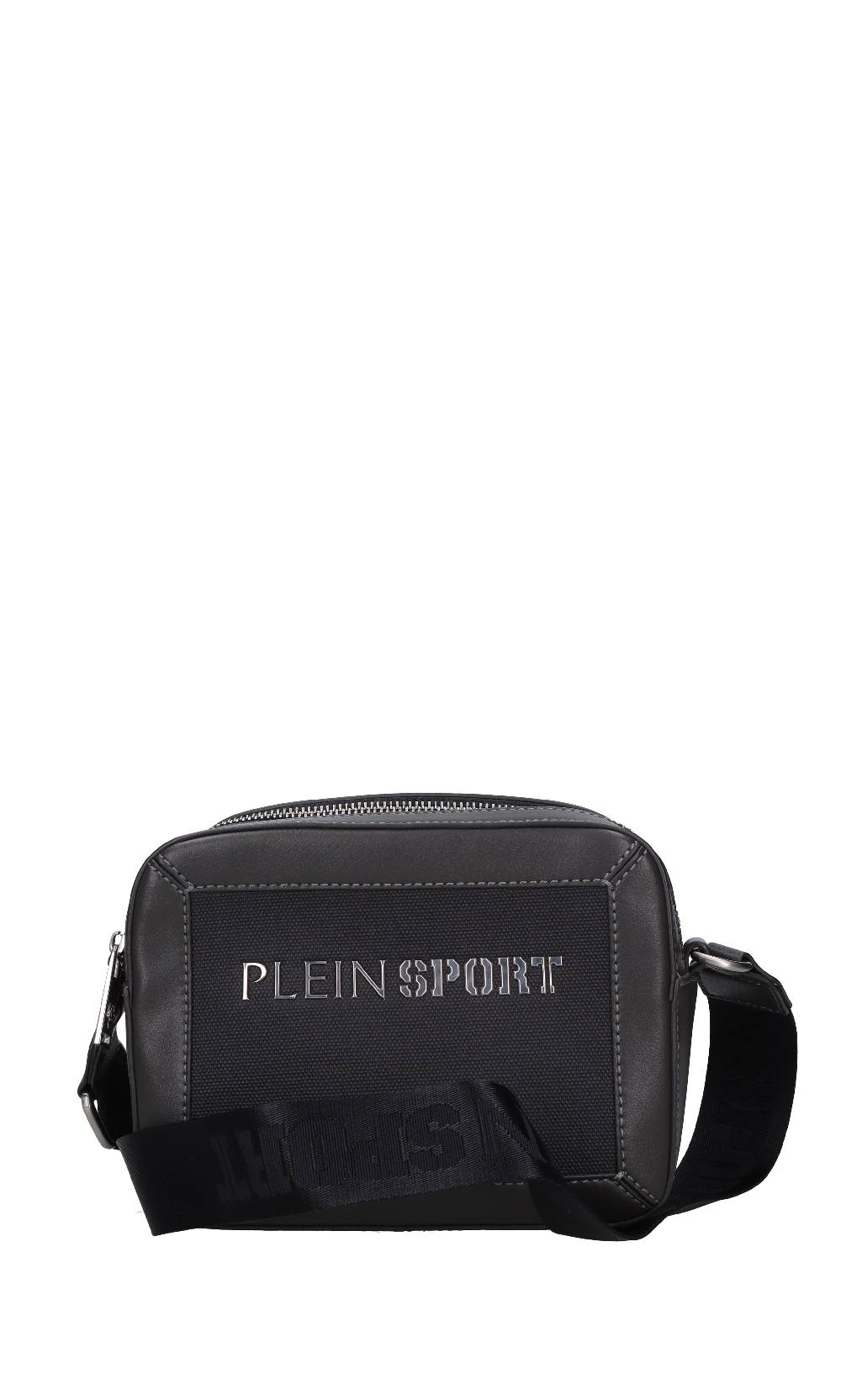 PLEIN SPORT Tracolla in ecopelle