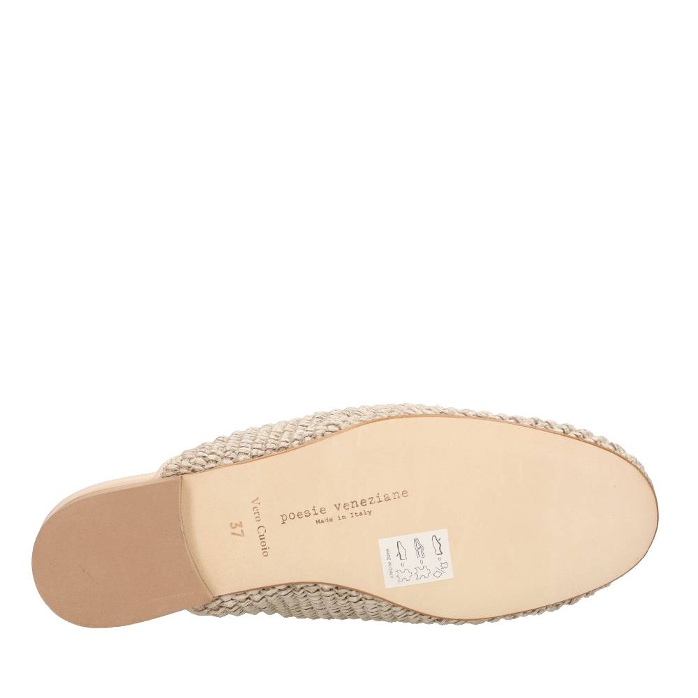 POESIE VENEZIANE Mules In Rafia