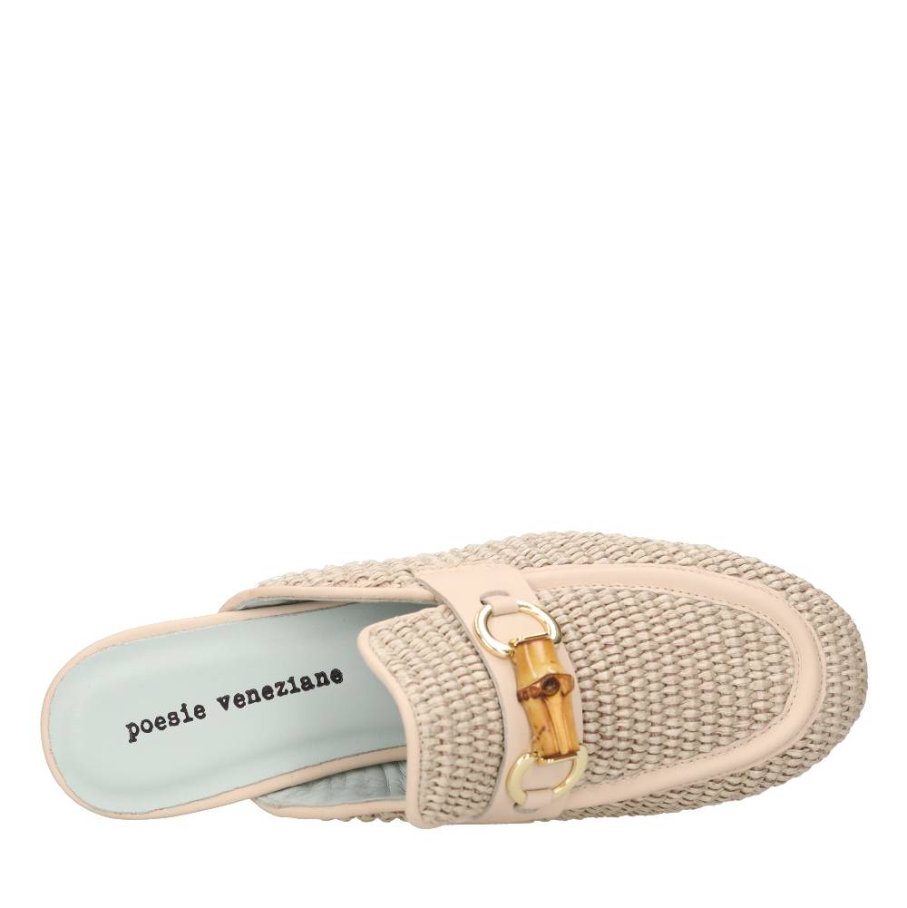 POESIE VENEZIANE Mules In Rafia