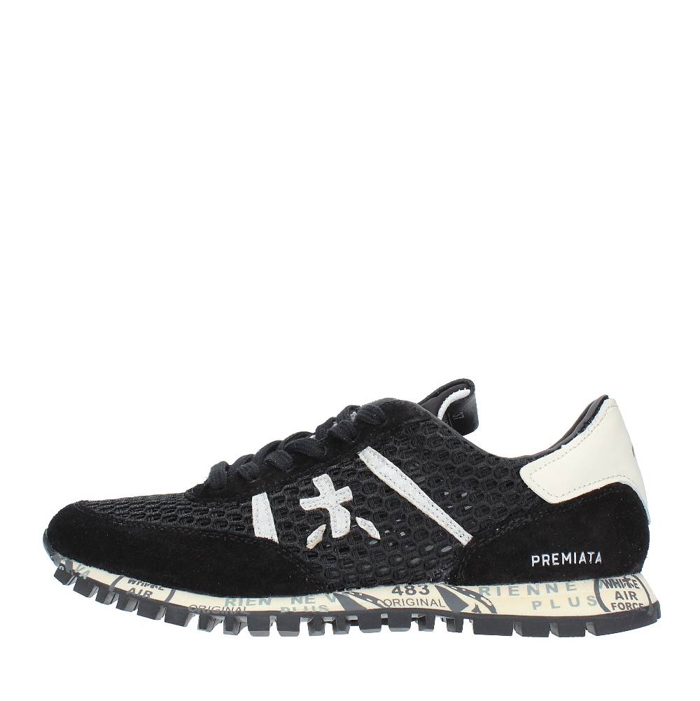 PREMIATA Sneakers in camoscio e tessuto